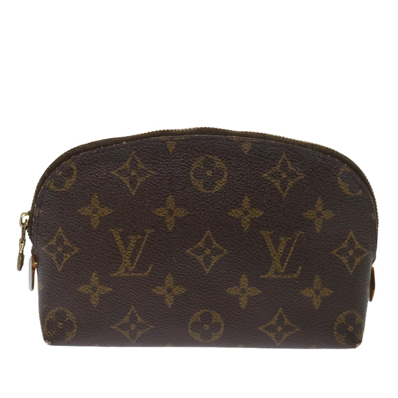 LOUIS VUITTON Monogram Pochette Cosmetic PM Cosmetic Pouch M47515 Auth ar11673 - Picture 13 of 16